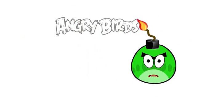 ANGRY BIRDS as a BOMB! Learn Colors! Finger Family! Surprise Eggs! смотреть онлайн