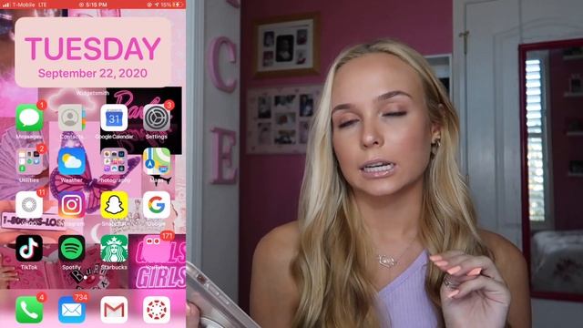 WHAT'S ON MY IPHONE, girly iOS 14 aesthetic | GRACE TAYLOR смотреть онлайн