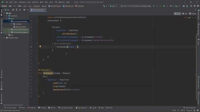 Shapes With Jetpack Compose in Android Studio | Kotlin | Jetpack Compose | Android Tutorials смотреть онлайн