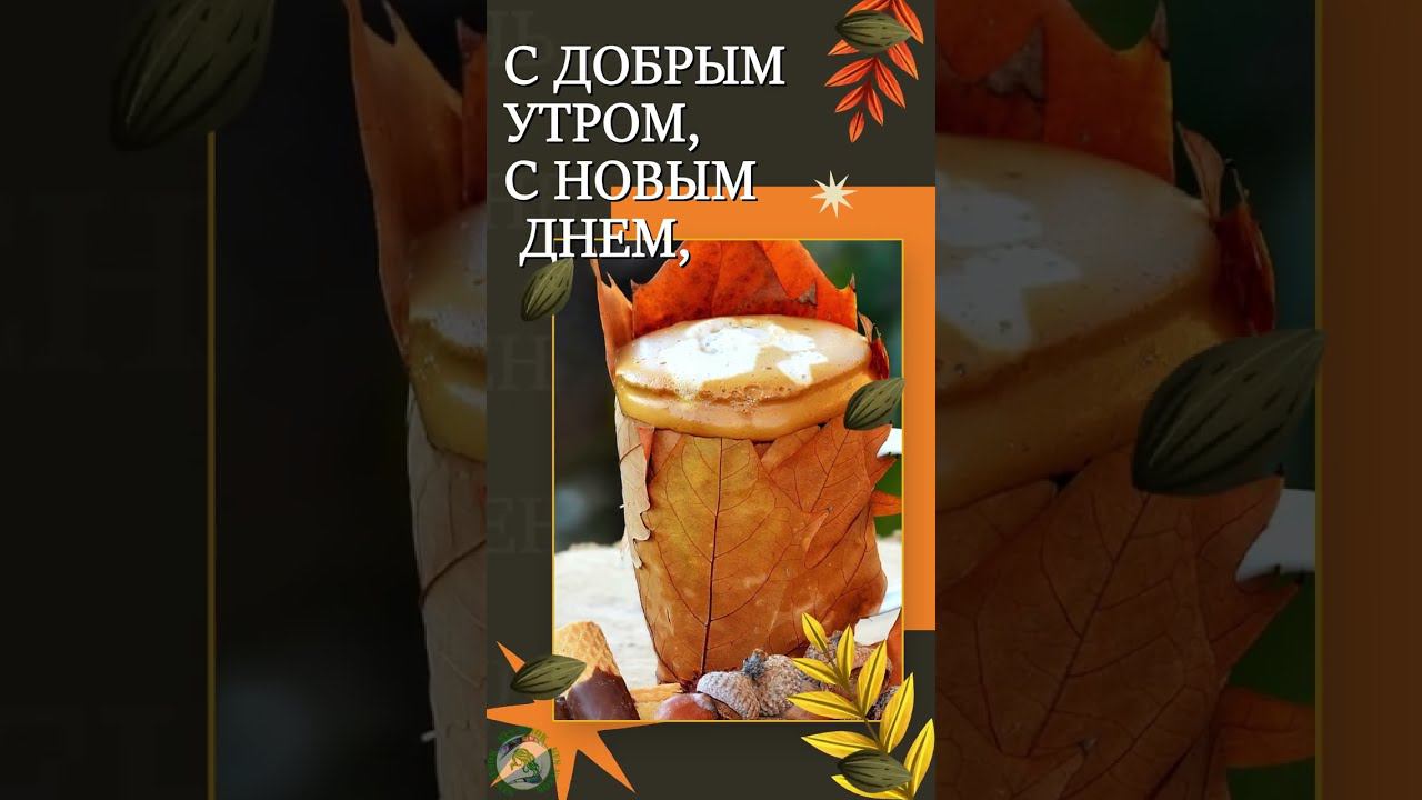 Доброе утро! С новым днем! Пусть к тебе приходит счастье!