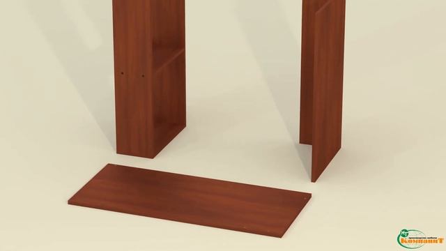 Сборка стола письменного "Юниор-2" смотреть онлайн