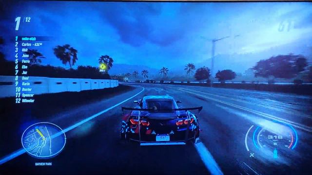 NFS Heat - Sonic - Chevrolet Corvette смотреть онлайн