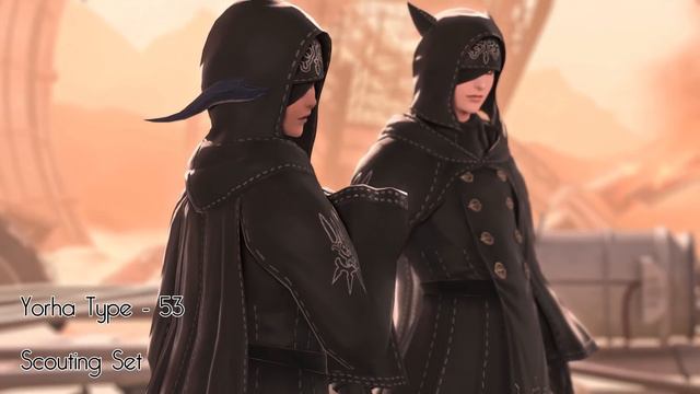 FFXIV Patch 5.3 Nier Glamour Showcase смотреть онлайн