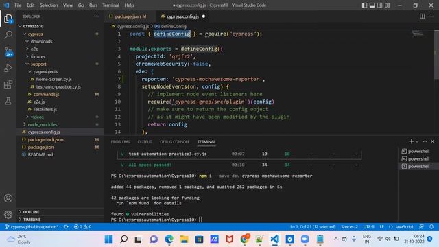 Cypress Reporting - Mochawesome Report смотреть онлайн