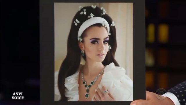 ЛИЛИ КОЛЛИНЗ о Met Gala и танце Джеймса Кордена / Русская озвучка ANVI VOICE смотреть онлайн