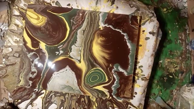 Палитра pantone "День в Метрополитен музее". Заливка #fluidart смотреть онлайн