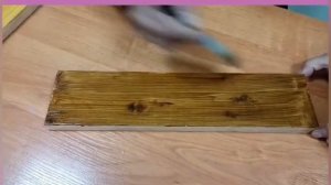 Мастер-класс по нанесению твёрдого масла (масло воск) на деревянную поверхность.