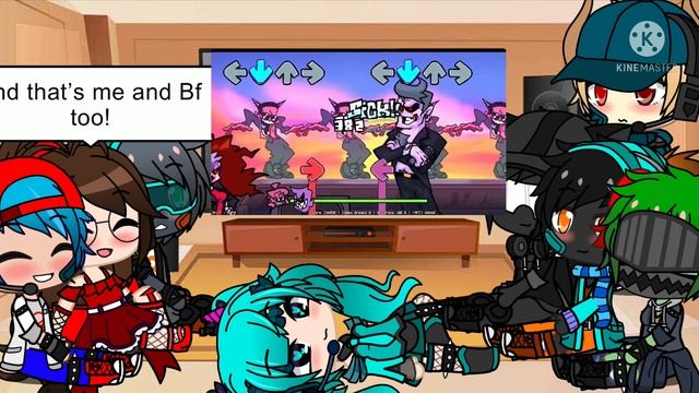 Friday night Funkin characters react to FNF memes and animation mods part 4 смотреть онлайн