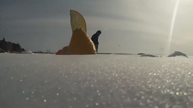 Открытый чемпионат Новосибирской области по сноукайтингу [1 день] "Ветру - Да" смотреть онлайн