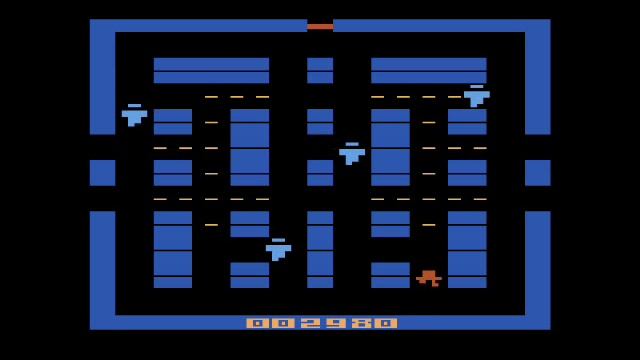 Lock 'N' Chase for the Atari 2600 смотреть онлайн