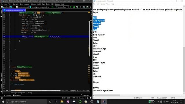 TCS Xplore Camera Proctored Assessment Java Coding Discussion | Java Hands on | TCS Xplore 2021 смотреть онлайн