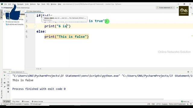 if else Statement in Python || Tutorial - 28 || Python Tutorial смотреть онлайн