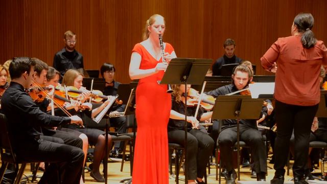 II Concerto for Clarinet and Symphony Orchestra by Oscar Navarro - Soloist Jenna Cunningham - UBSO смотреть онлайн