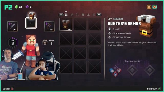 Minecraft Dungeons | Creeper Woods | Complete Level | 2 Player Co-Op смотреть онлайн