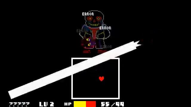 Undertale Battle Mode Secret Boss Error Sans /HUN смотреть онлайн