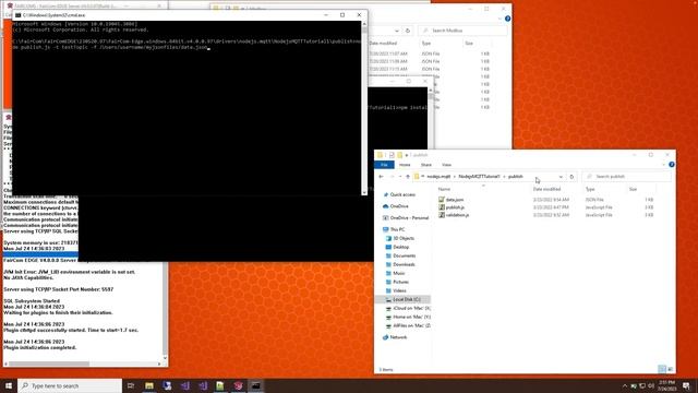Publish MQTT Messages for Node js смотреть онлайн
