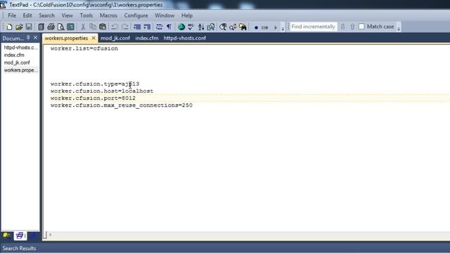 Configuring ColdFusion connector with Apache Virtual Hosts смотреть онлайн