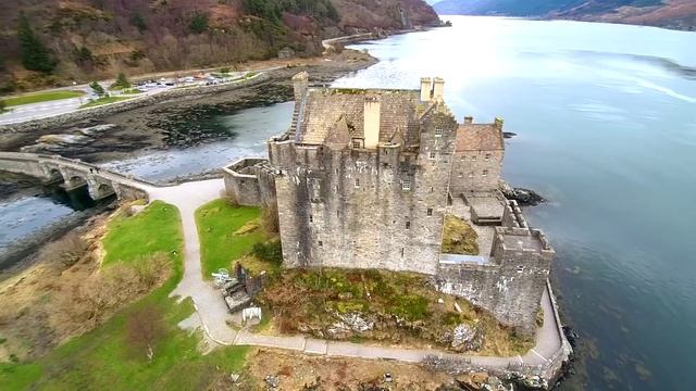 Amazing Drone Footage Of  Eilean Donan Castle