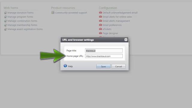 Configuring URL and Browser Settings for Altru Web Forms смотреть онлайн