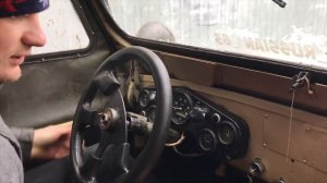 Установка ЭУР (электро усилитель руля) от Toyota Rav 4  На Газ 69. Часть 1:замена рулевого редуктор