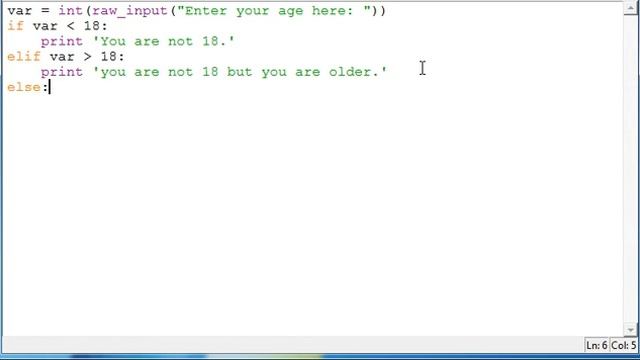 Python tutorial 8: If, elif, and else statements смотреть онлайн