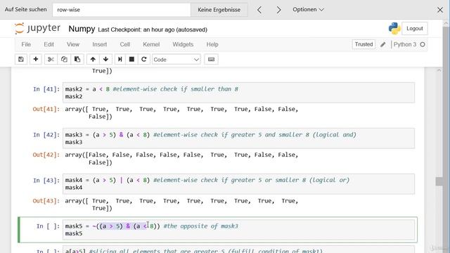 Simulating Real World Problems with Python (7 Numpy Arrays Boolean Indexing) смотреть онлайн