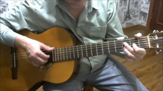 Песенка львенка и черепахи (мультфильм )на гитаре. смотреть онлайн