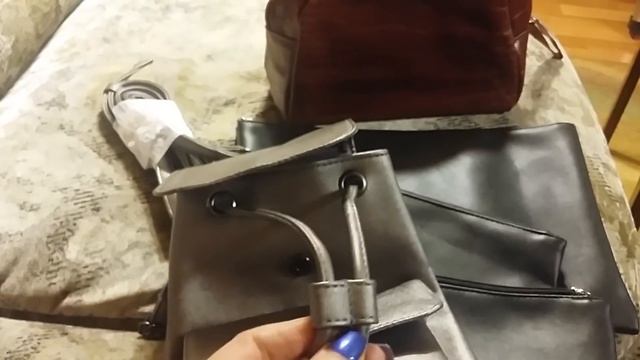 Пижама, набор косметичек, сумка-рюкзак, бордовая косметичка ВС смотреть онлайн