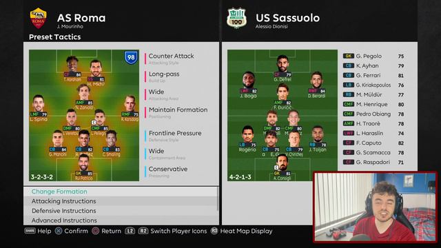 AS Roma Jose Mourinho Realistic Master League w/ Mods | Ep.6 | PES 2021 | Perisic, Orsolini & Jovic смотреть онлайн