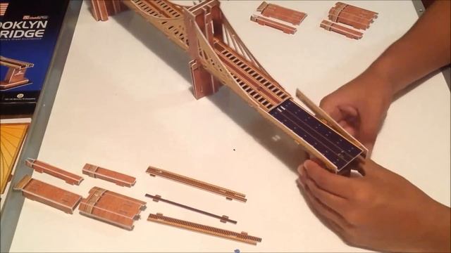 "Puente de Brooklyn" | "Brooklyn Bridge" - Puzzle 3D смотреть онлайн