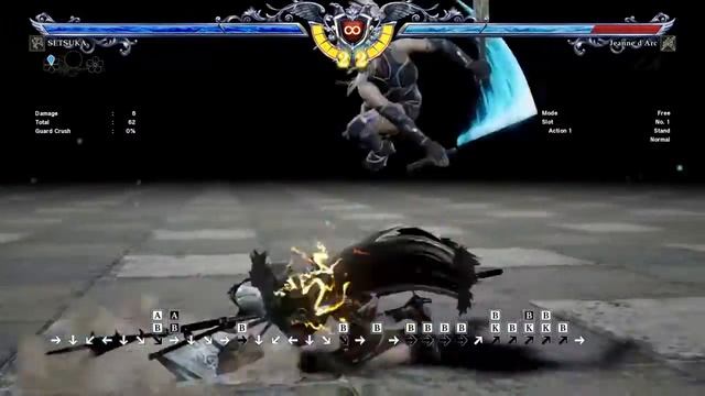 SOULCALIBUR™VI: Setsuka Combo смотреть онлайн