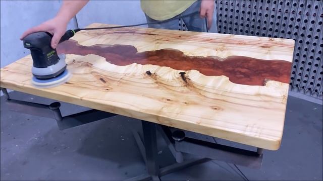 Epoxy Lava Table. WOODWORKING