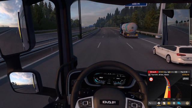 # Episode16th-EURO TRUCK SIMULATOR 2# Driving DAF Mp4 #LogitechG29 # Steering wheel #new #enjoy смотреть онлайн