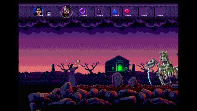 Sega Mega Drive 2 (Smd) 16-bit Warlock Stage 11