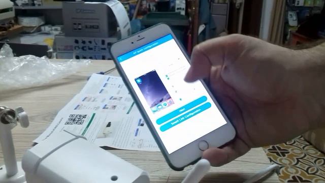 Connessione telecamera wifi con software v380 mod BD-DP604 смотреть онлайн