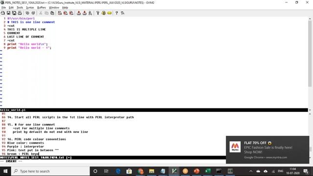 PERL SES1 DEMO SESSION смотреть онлайн