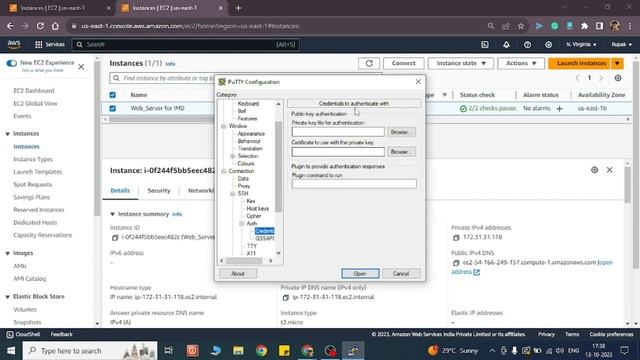 SSH to EC2 using Putty смотреть онлайн