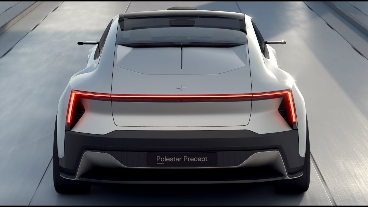 Polestar PRECEPT Concept - электрический четырехдверный GT - интерьер, экстерьер и привод.mp4 смотреть онлайн
