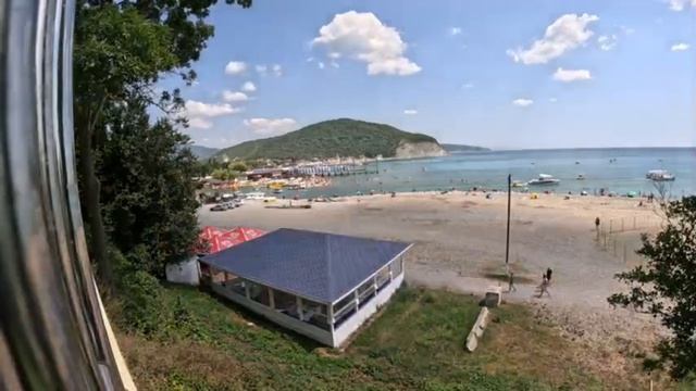 Архипо-Осиповка август 2023 года ? вид с правого берега ? Видео из YouTube Анастасия Батищева смотреть онлайн