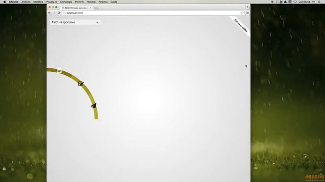 Circular menu showreel - Built in D3.js and React смотреть онлайн