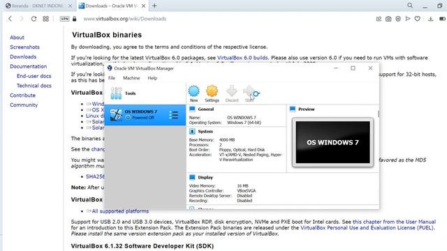 Install Virtual Box and Install Windows 7 смотреть онлайн