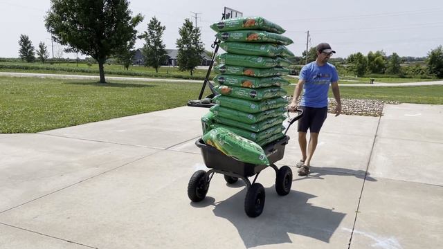 Gorilla Cart: 900 lbs rolling test! смотреть онлайн