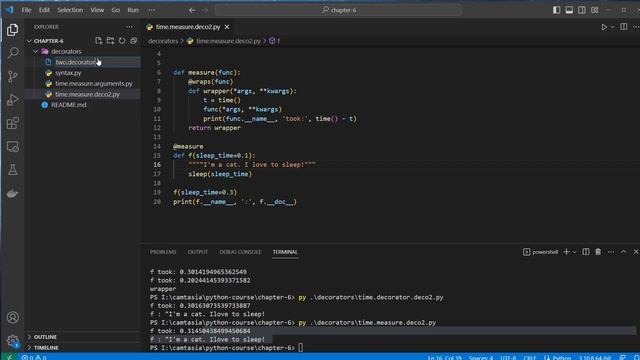 Python Course: 6.1.1 : Decorators Introduction (Part 2) смотреть онлайн