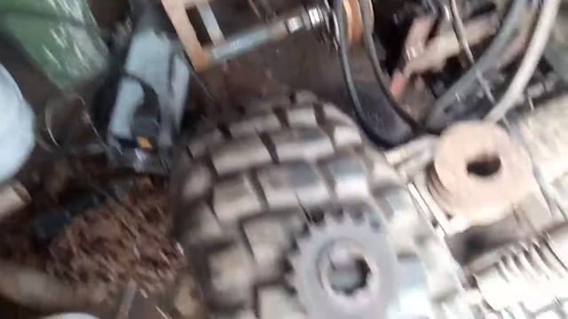 Мини багги с двигателем от мотоблока 15 л.с.//задняя подвеска, коробка. //Обзор задней ходовой. смотреть онлайн