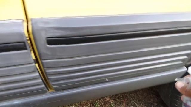 chemical guys ? hyper dressing test on faded Grey trim смотреть онлайн