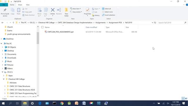 CMTC 284 - Data Definition SQL смотреть онлайн