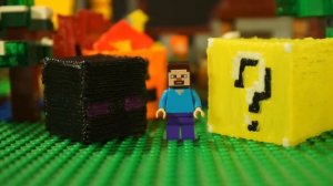 3Д Ручка и Лего НУБик Майнкрафт LEGO Minecraft - Анимация