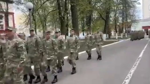 Новое пополнение. Войсковая часть 3214. Призыв 2023