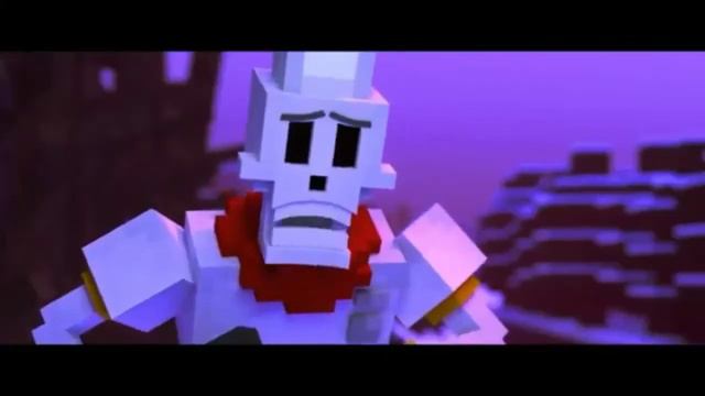 Анимация Майнкрафт Андертейл