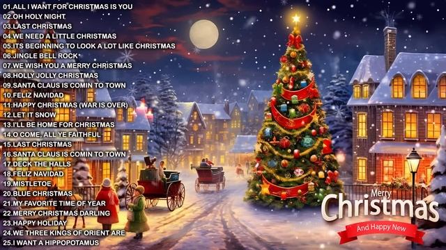 Top Christmas Songs Of All Time ? Christmas Music Playlist 2024?Christmas Songs And Carols смотреть онлайн